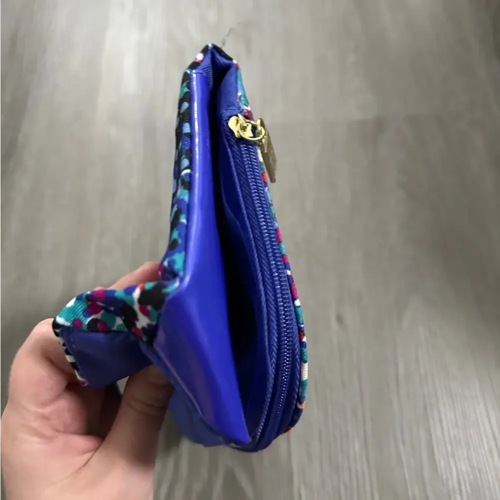 Shoshanna for Elizabeth Arden Multicolor Dot Pattern Makeup‎ Travel Bag Case